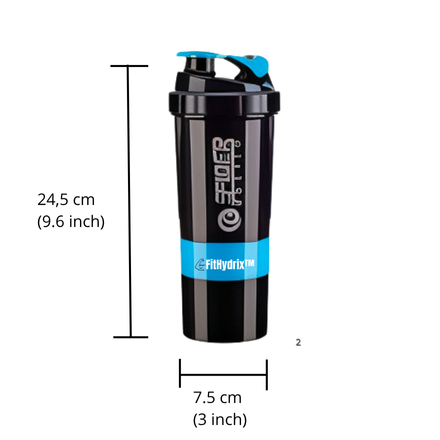 FitHydrix™ Shaker Bottle - La bottiglia intelligente per chi vive il fitness
